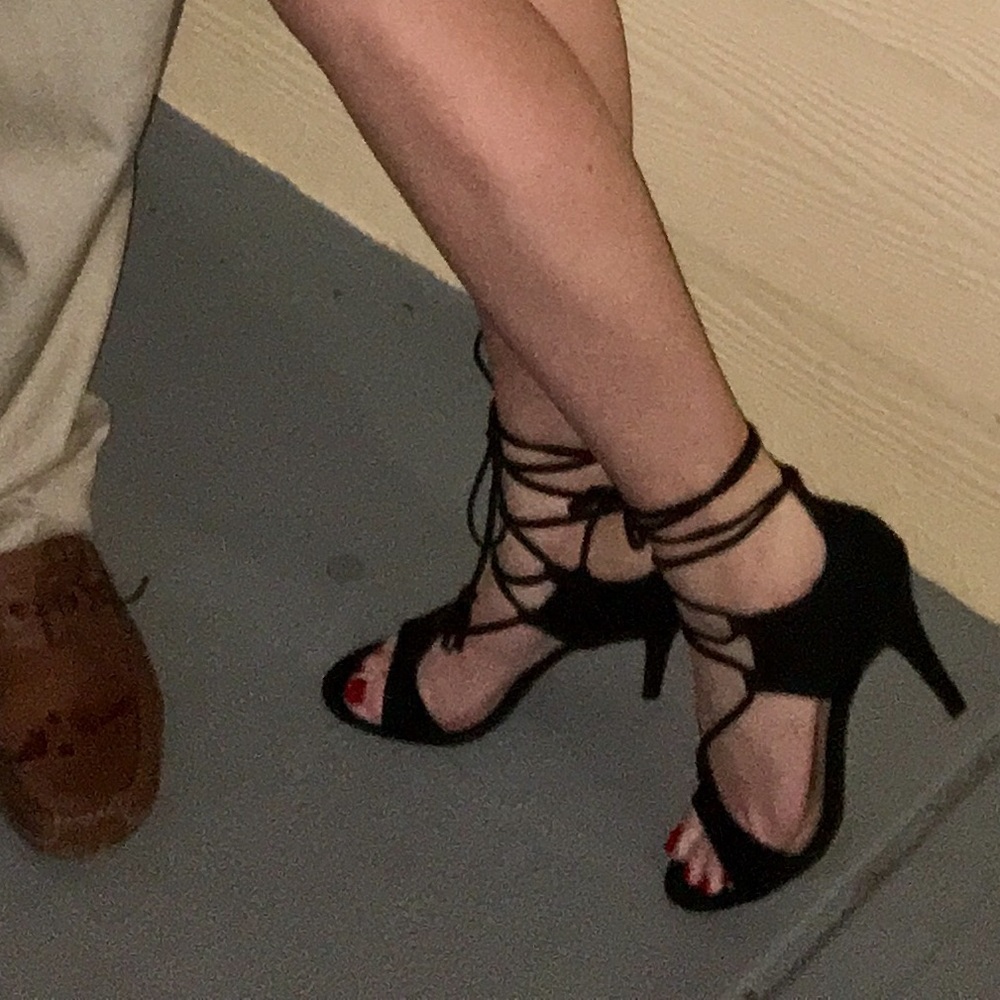 Black heels from payless size 7.5